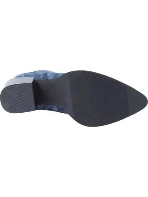BOTA TEXANA DE MEZCLILLA AZUL MEZCLILLA TIERRA BENDITA