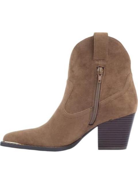 BOTA TEXANA GAMUZA CAMEL TIERRA BENDITA DELUXE