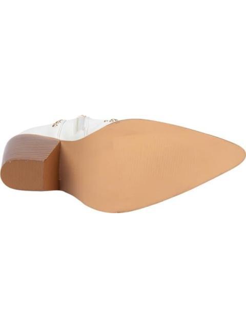 BOTA TEXANA TACON ALTO BLANCO THALIA SODI