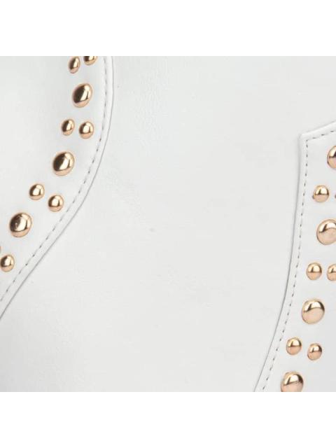 BOTA TEXANA TACON ALTO BLANCO THALIA SODI