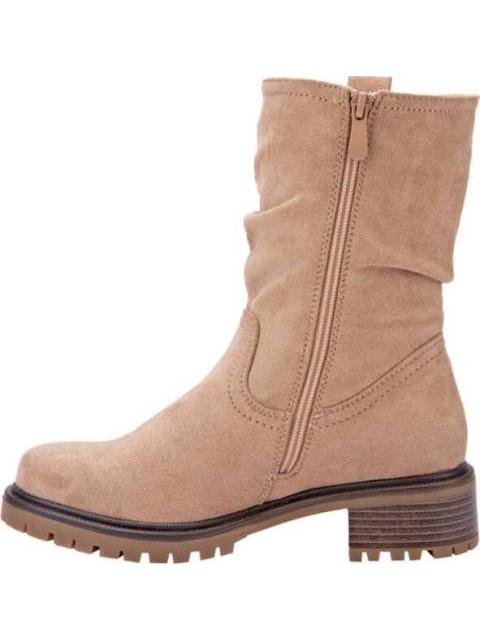 BOTA TUBO CON ARRUGA SUELA TRACK AVENA TIERRA BENDITA