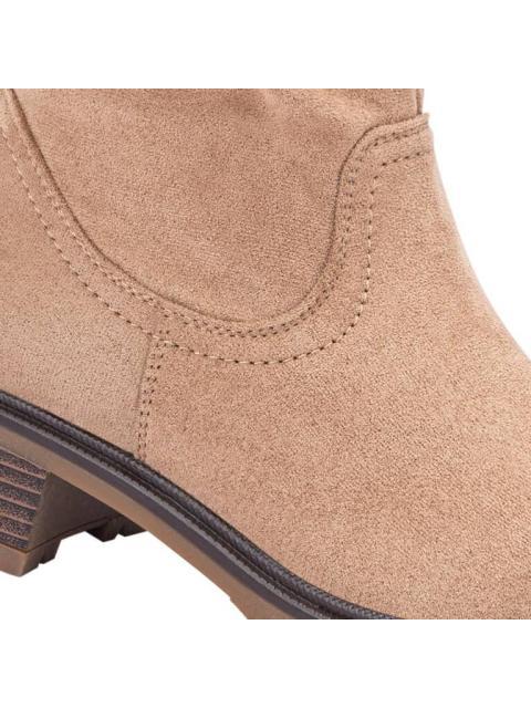 BOTA TUBO CON ARRUGA SUELA TRACK AVENA TIERRA BENDITA