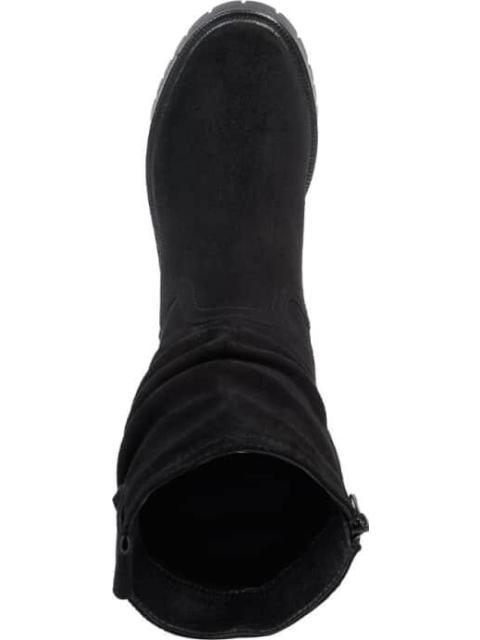 BOTA TUBO CON ARRUGA SUELA TRACK NEGRO TIERRA BENDITA