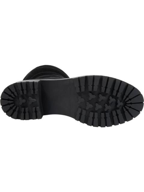 BOTA TUBO CON ARRUGA SUELA TRACK NEGRO TIERRA BENDITA