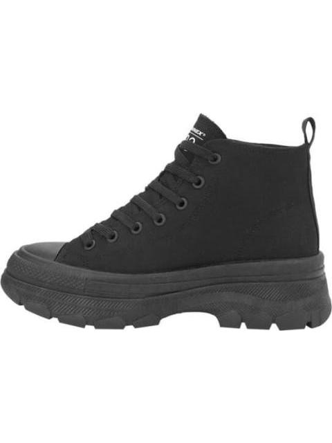 TENIS BOTIN DE LONA NEGRO PROKENNEX
