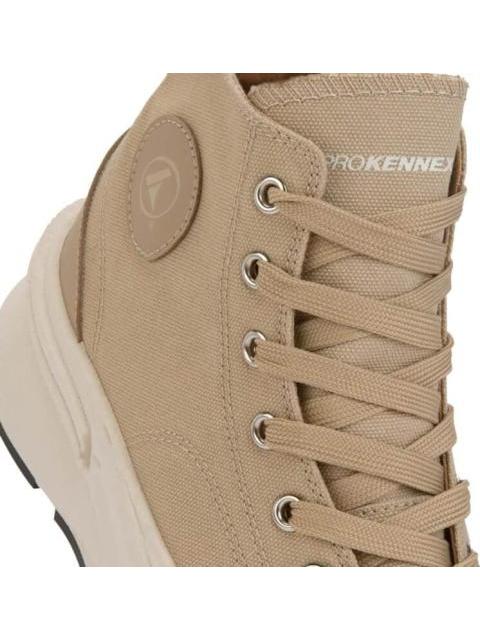 TENIS BOTIN DE LONA TAUPE PROKENNEX