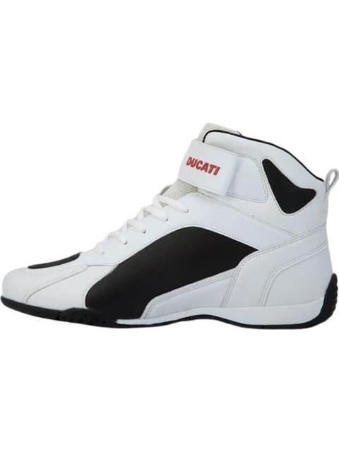 TENIS RACER BLANCO/NEGRO DUCATI