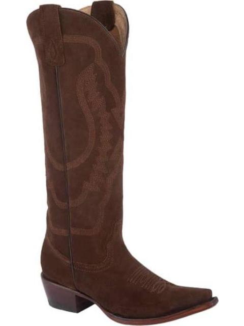 BOTA VAQUERA DE PIEL CARAMELO JC MCCOY
