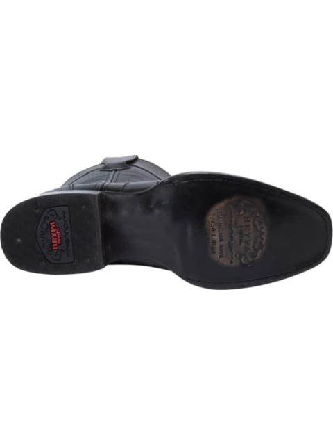 BOTA VAQUERA DE PIEL NEGRO REYPA BOOTS