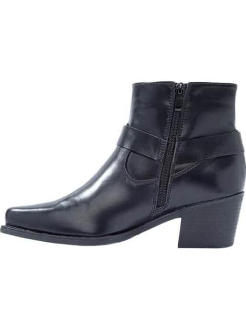 BOTA VAQUERA ESTRIBO LATERAL NEGRO TIERRA BENDITA