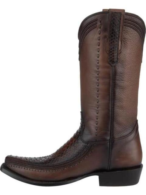 BOTA VAQUERA EXOTICA MIEL CUADRA