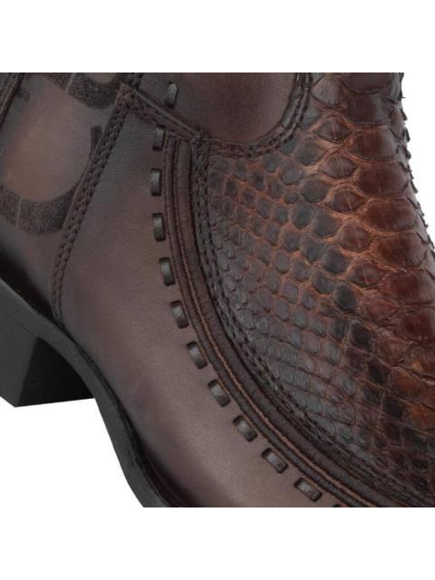 BOTA VAQUERA EXOTICA MIEL CUADRA
