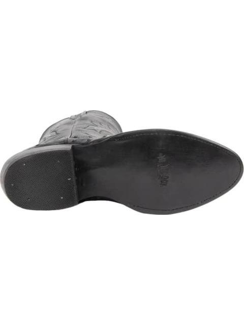 BOTA VAQUERA GRABADO NEGRO JC MCCOY