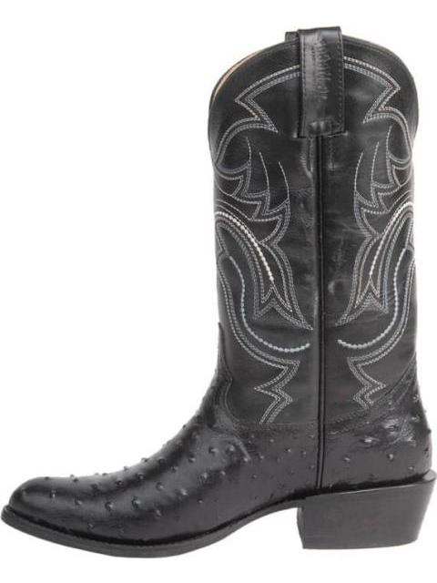 BOTA VAQUERA GRABADO NEGRO JC MCCOY