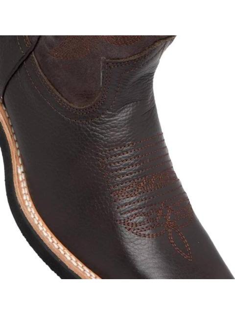 BOTA VAQUERA LISA CHOCOLATE JC MCCOY
