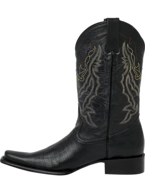 BOTA VAQUERA LISA NEGRO JC MCCOY