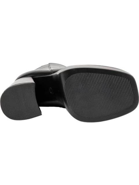 BOTA DOBLE PLATAFORMA TACON ALTO NEGRO ABUSIVA