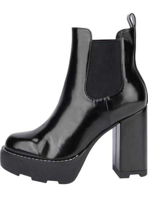 BOTA VESTIR PLATAFORMA TRACK NEGRO BELINDA PEREGRIN