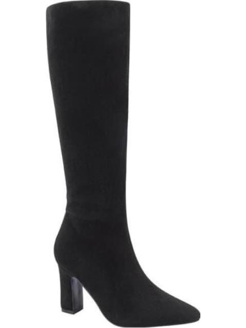 BOTA VESTIR TACON MEDIO NEGRO YAELI
