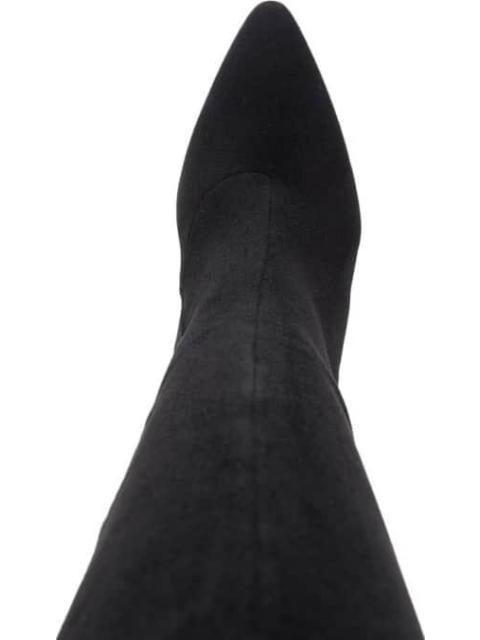 BOTA VESTIR TACON MEDIO NEGRO YAELI