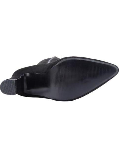BOTA VESTIR TACON MEDIO NEGRO YAELI