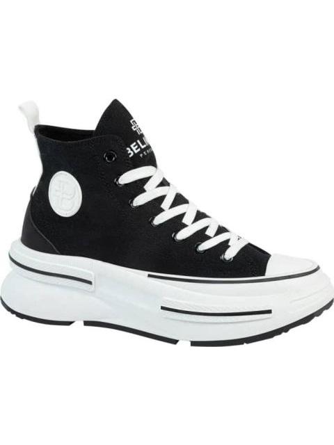 TENIS BOTA CON PLATAFORMA NEGRO BELINDA PEREGRIN