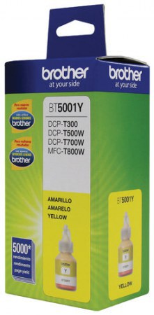 TANQUE DE TINTA BROTHER BT5001Y AMARILLO 5000 PAGINAS