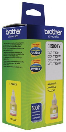 TANQUE DE TINTA BROTHER BT5001Y AMARILLO 5000 PAGINAS