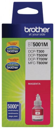 TANQUE DE TINTA BROTHER BT5001M MAGENTA 5000 PAGINAS
