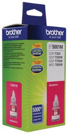 TANQUE DE TINTA BROTHER BT5001M MAGENTA 5000 PAGINAS