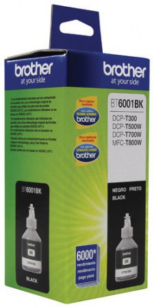 TANQUE DE TINTA BROTHER BT6001BK NEGRO 6000 PAGINAS