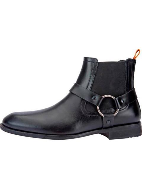 BOTIN CASUAL CHELSEA NEGRO SCHATZ