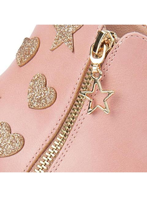 BOTIN CASUAL ESTRELLAS ROSA VIVIS SHOES KIDS