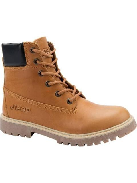 BOTIN CASUAL TIPO LEÑADOR MIEL JEEP