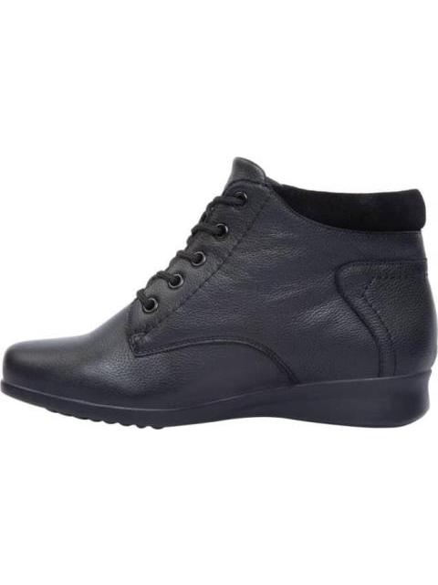 BOTIN DE PIEL NEGRO SCHATZ COMFORT FLEX