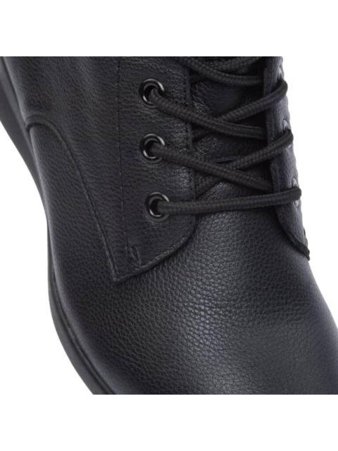 BOTIN DE PIEL NEGRO SCHATZ COMFORT FLEX