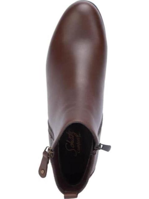 BOTIN DE PIEL COGNAC SCHATZ COMFORT FLEX