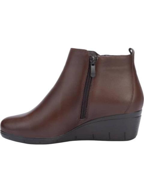 BOTIN DE PIEL COGNAC SCHATZ COMFORT FLEX