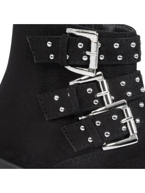 BOTIN CON HEBILLAS NEGRO VIVIS SHOES KIDS