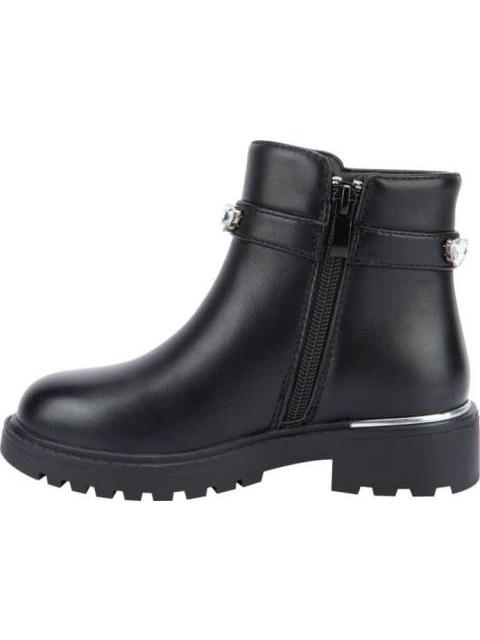 BOTIN CON PEDRERIA NEGRO VIVIS SHOES KIDS