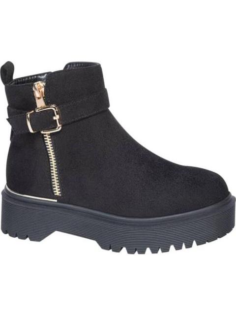 BOTIN CON PLATAFORMA NEGRO VIVIS SHOES KIDS