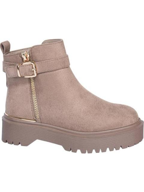 BOTIN CON PLATAFORMA TAUPE VIVIS SHOES KIDS
