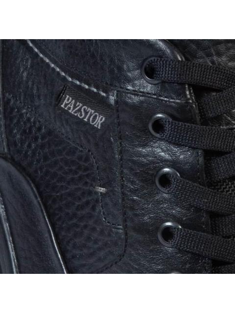 BOTIN CONFORT DE PIEL NEGRO CALZADO PAZSTOR