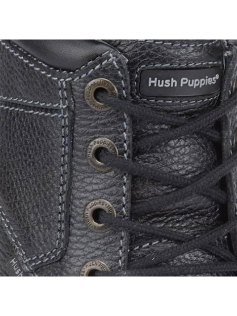 BOTIN CONFORT PIEL NEGRO HUSH PUPPIES