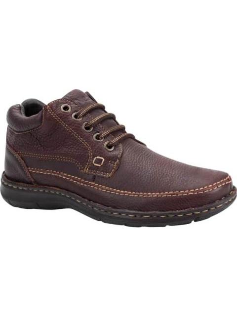 BOTIN CONFORT TEJIDO A MANO ROJO LADRILLO NEBEL WALK