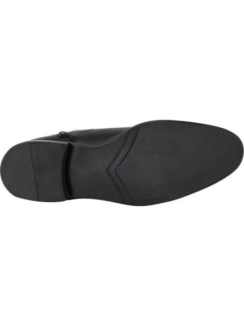 BOTIN DE PIEL NEGRO SCHATZ