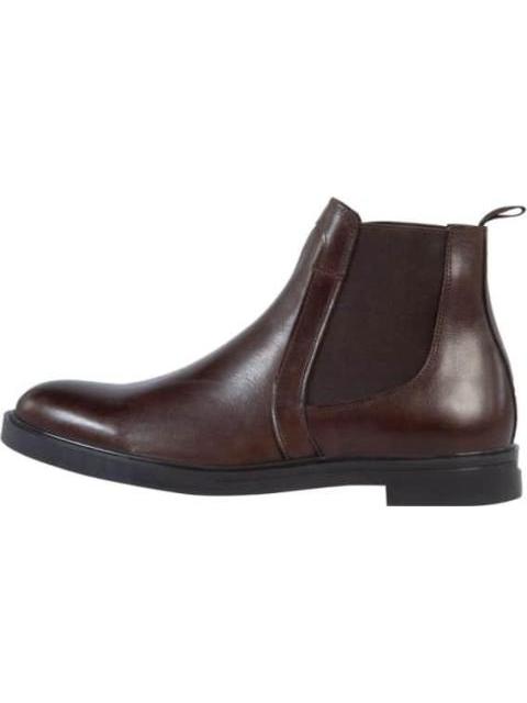 BOTIN DE VESTIR COGNAC PIERRE CARDIN