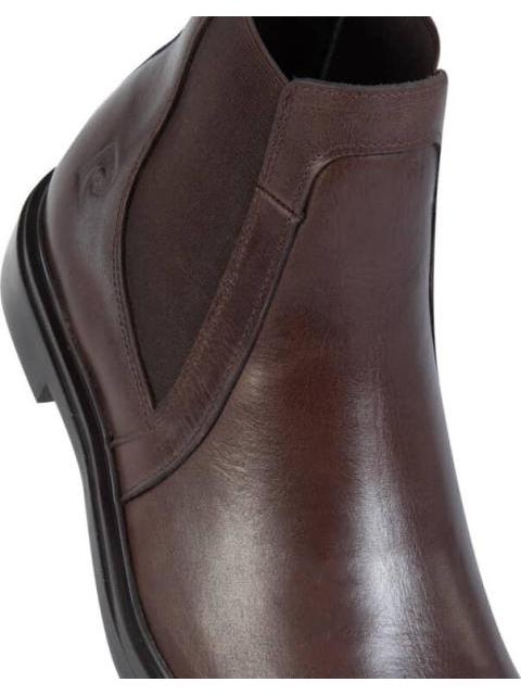 BOTIN DE VESTIR COGNAC PIERRE CARDIN