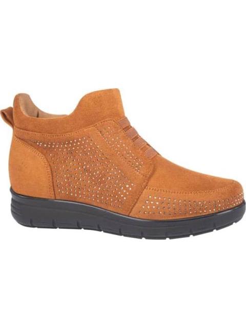 BOTIN GAMUZA CAMEL SHOSH CONFORT
