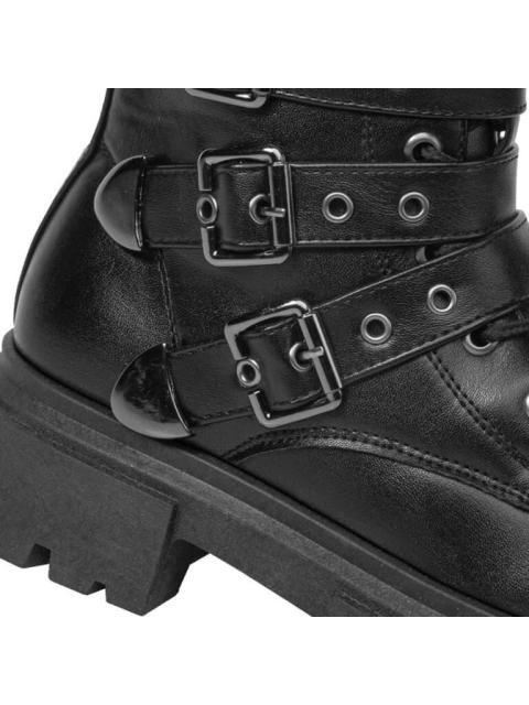 BOTIN HIKER CON HEBILLAS NEGRO VIVIS SHOES KIDS